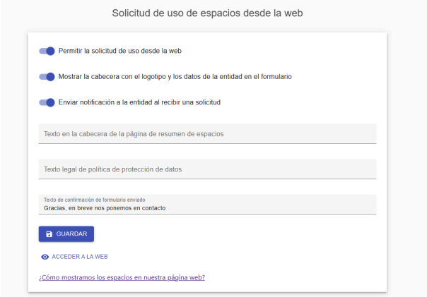 Captura de pantalla SIFAC