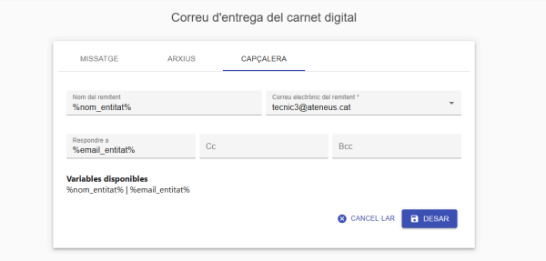 Captura de pantalla SIFAC