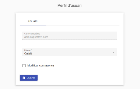 Captura de pantalla SIFAC