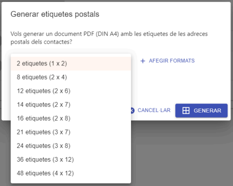 Captura de pantalla SIFAC