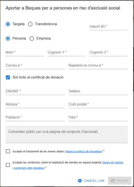 Captura de pantalla SIFAC