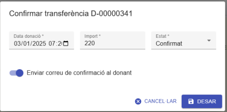 Captura de pantalla SIFAC