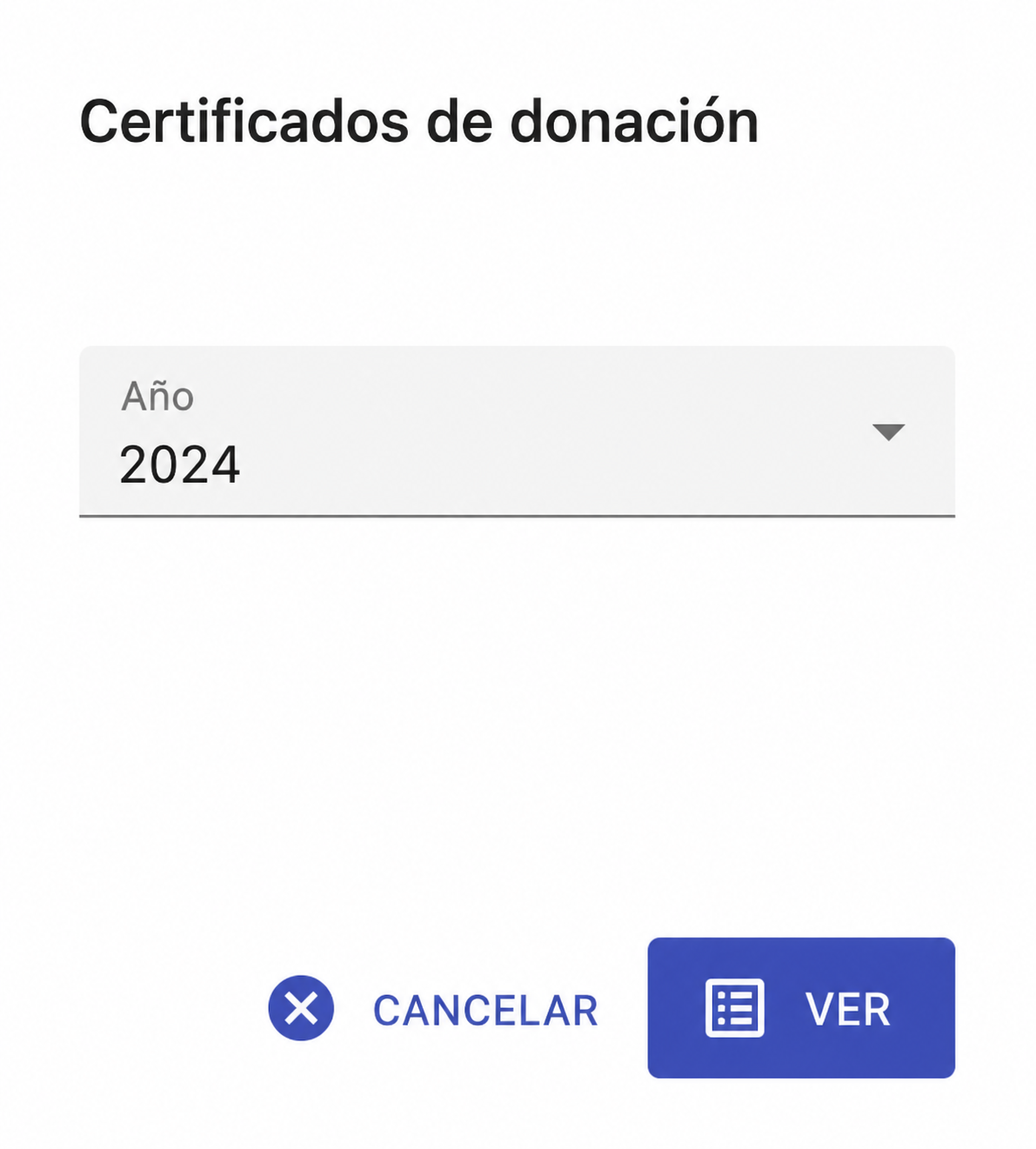 Captura de pantalla SIFAC